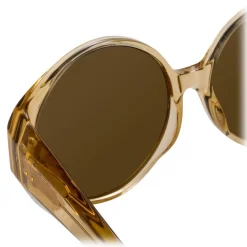 Linda Farrow - 714 C6 Round Sunglasses - Dew - Linda Farrow Eyewear - Avvenice