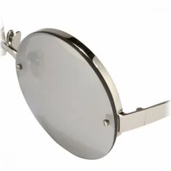 Linda Farrow - 313 C2 Round Sunglasses - Yellow Gold - Linda Farrow Eyewear - Avvenice