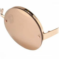 Linda Farrow - 313 C3 Round Sunglasses - Rose Gold - Linda Farrow Eyewear - Avvenice