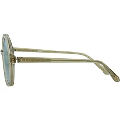 Linda Farrow - 650 C1 Round Sunglasses - Truffle - Linda Farrow Eyewear - Avvenice