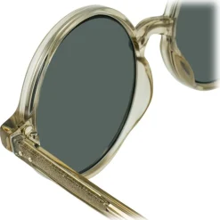 Linda Farrow - 650 C1 Round Sunglasses - Truffle - Linda Farrow Eyewear - Avvenice