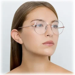 Linda Farrow - 741 C6 Round Sunglasses - Ash - Linda Farrow Eyewear - Avvenice