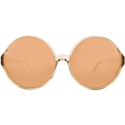 Linda Farrow - 657 C5 Round Sunglasses - Ash - Linda Farrow Eyewear - Avvenice