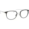 Linda Farrow - 814 C3 Square Optical Frames - Optical Lens in Black Frame - Linda Farrow Eyewear - Avvenice