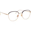 Linda Farrow - 819 C10 Square Optical Frames - Optical Lens in Rose Gold Frame - Linda Farrow Eyewear - Avvenice