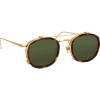 Linda Farrow - 743 C5 Square Sunglasses - Tortoiseshell - Linda Farrow Eyewear - Avvenice