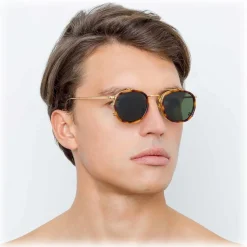 Linda Farrow - 743 C5 Square Sunglasses - Tortoiseshell - Linda Farrow Eyewear - Avvenice