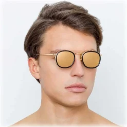 Linda Farrow - 743 C2 Square Sunglasses - Black - Linda Farrow Eyewear - Avvenice