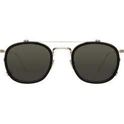 Linda Farrow - 743 C3 Square Sunglasses - Black - Linda Farrow Eyewear - Avvenice