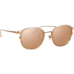 Linda Farrow - 803 C3 Square Sunglasses - Ash - Linda Farrow Eyewear - Avvenice