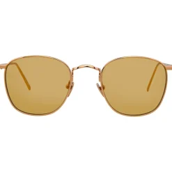 Linda Farrow - 479 C11 Square Sunglasses - Rose Gold - Linda Farrow Eyewear - Avvenice