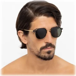 Linda Farrow - 803 C1 Square Sunglasses - Black - Linda Farrow Eyewear - Avvenice