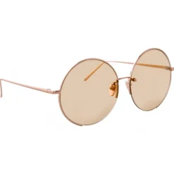 Linda Farrow - 626 C7 Square Sunglasses - Rose Gold - Linda Farrow Eyewear - Avvenice