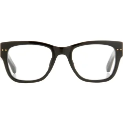 Linda Farrow - 215 D-Frame Optical Glasses in Black - LFL215C1OPT - Linda Farrow Eyewear - Avvenice