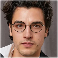 Linda Farrow - Adams Oval Optical Glasses in Light Gold Khaki - LFL925C6OPT - Linda Farrow Eyewear - Avvenice