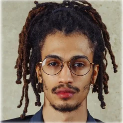 Linda Farrow - Adams Oval Optical Glasses in Rose Gold Brown - LFL925C4OPT - Linda Farrow Eyewear - Avvenice