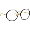 Linda Farrow - Alona Oversized Optical Glasses in Black - LFL901C10OPT - Linda Farrow Eyewear - Avvenice