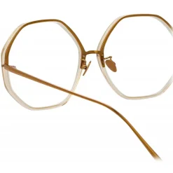 Linda Farrow - Alona Oversized Optical Glasses in Clear - LFLC901C12OPT - Linda Farrow Eyewear - Avvenice