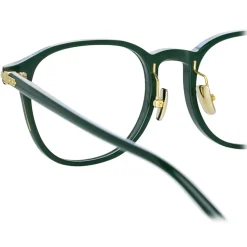 Linda Farrow - Arnold A Angular Optical Glasses in Green - LF63AC3OPT - Linda Farrow Eyewear - Avvenice