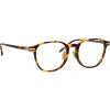 Linda Farrow - Arnold A Angular Optical Glasses in Tortoiseshell - LF63AC2OPT - Linda Farrow Eyewear - Avvenice