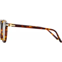 Linda Farrow - Arnold A Angular Optical Glasses in Tortoiseshell - LF63AC2OPT - Linda Farrow Eyewear - Avvenice