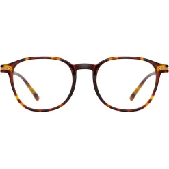 Linda Farrow - Arnold Angular Optical Glasses in Tortoiseshell - LF63C2OPT - Linda Farrow Eyewear - Avvenice