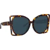 Linda Farrow - Astra Cat Eye Sunglasses in Tortoiseshell - LFL1357C2SUN - Linda Farrow Eyewear - Avvenice