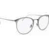 Linda Farrow - Calthorpe Oval Optical Glasses in Milky Grey - LFL251C57OPT - Linda Farrow Eyewear - Avvenice