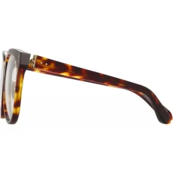 Linda Farrow - Carla Oval Optical Glasses in Tortoiseshell - LFL1327C2OPT - Linda Farrow Eyewear - Avvenice