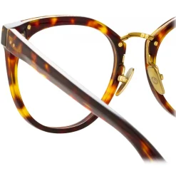 Linda Farrow - Carla Oval Optical Glasses in Tortoiseshell - LFL1327C2OPT - Linda Farrow Eyewear - Avvenice