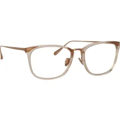 Linda Farrow - Cassin Optical D-Frame in Ash - LFL1457C6OPT - Linda Farrow Eyewear - Avvenice