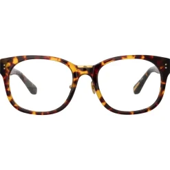 Linda Farrow - Cedric A Rectangular Optical Frames in Tortoiseshell - LFL1275AC7OPT - Linda Farrow Eyewear - Avvenice