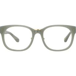 Linda Farrow - Cedric A Rectangular Optical Frames in Steel - LFL1275AC8OPT - Linda Farrow Eyewear - Avvenice