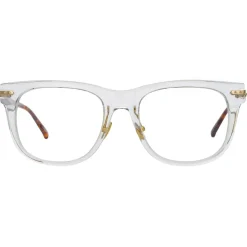 Linda Farrow - Chrysler A D-Frame Optical Glasses in Clear - LF43AC3OPT - Linda Farrow Eyewear - Avvenice
