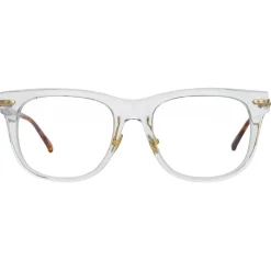 Linda Farrow - Chrysler D-Frame Optical Glasses in Clear - LF43C3OPT - Linda Farrow Eyewear - Avvenice