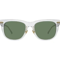 Linda Farrow - Chrysler D-Frame Sunglasses in Clear - LF43C6SUN - Linda Farrow Eyewear - Avvenice