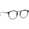 Linda Farrow - Cooper Oval Optical Glasses in Black Nickel (C5) - LFL1051C5OPT - Linda Farrow Eyewear - Avvenice