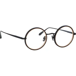 Linda Farrow - Cortina Oval Optical Glasses in Nickel - LFL1388C3OPT - Linda Farrow Eyewear - Avvenice