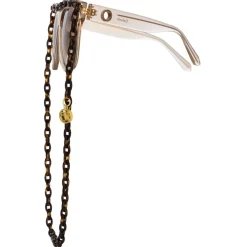 Linda Farrow - Dakota Flat Top Sunglasses in Ash - LFL1304C4SUN - Linda Farrow Eyewear - Avvenice