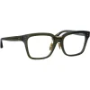 Linda Farrow - Desiree D-Frame Optical Glasses in Green (Men’s) - LFL1322C7OPT - Linda Farrow Eyewear - Avvenice