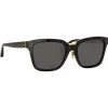Linda Farrow - Desiree D-Frame Sunglasses in Black - LFL1322C4SUN - Linda Farrow Eyewear - Avvenice