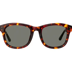 Linda Farrow - Edson D-Frame Sunglasses in Tortoiseshell - LFL1385C4SUN - Linda Farrow Eyewear - Avvenice