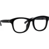 Linda Farrow - Edson D-Frame Optical Glasses in Black - LFL1385C1OPT - Linda Farrow Eyewear - Avvenice
