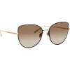 Linda Farrow - Eloise Cat Eye Sunglasses in Rose Gold - LFL1336C4SUN - Linda Farrow Eyewear - Avvenice