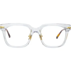 Linda Farrow - Empire D-Frame Optical Glasses in Clear - LF28AC3OPT - Linda Farrow Eyewear - Avvenice