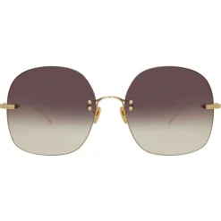 Linda Farrow - Fine Jewellery 7 C1 Oversized Sunglasses - Linda Farrow Fine Jewellery - Linda Farrow Eyewear - Avvenice