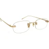 Linda Farrow - Fine Jewellery 4 C1 Rectangular Optical Glasses - Linda Farrow Fine Jewellery - Linda Farrow Eyewear - Avvenice