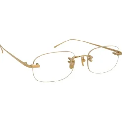 Linda Farrow - Fine Jewellery 4 C1 Rectangular Optical Glasses - Linda Farrow Fine Jewellery - Linda Farrow Eyewear - Avvenice