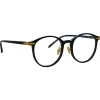 Linda Farrow - Forster A Oval Optical Glasses in Black - LF59AC1OPT - Linda Farrow Eyewear - Avvenice
