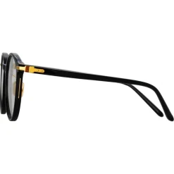 Linda Farrow - Forster A Oval Optical Glasses in Black - LF59AC1OPT - Linda Farrow Eyewear - Avvenice
